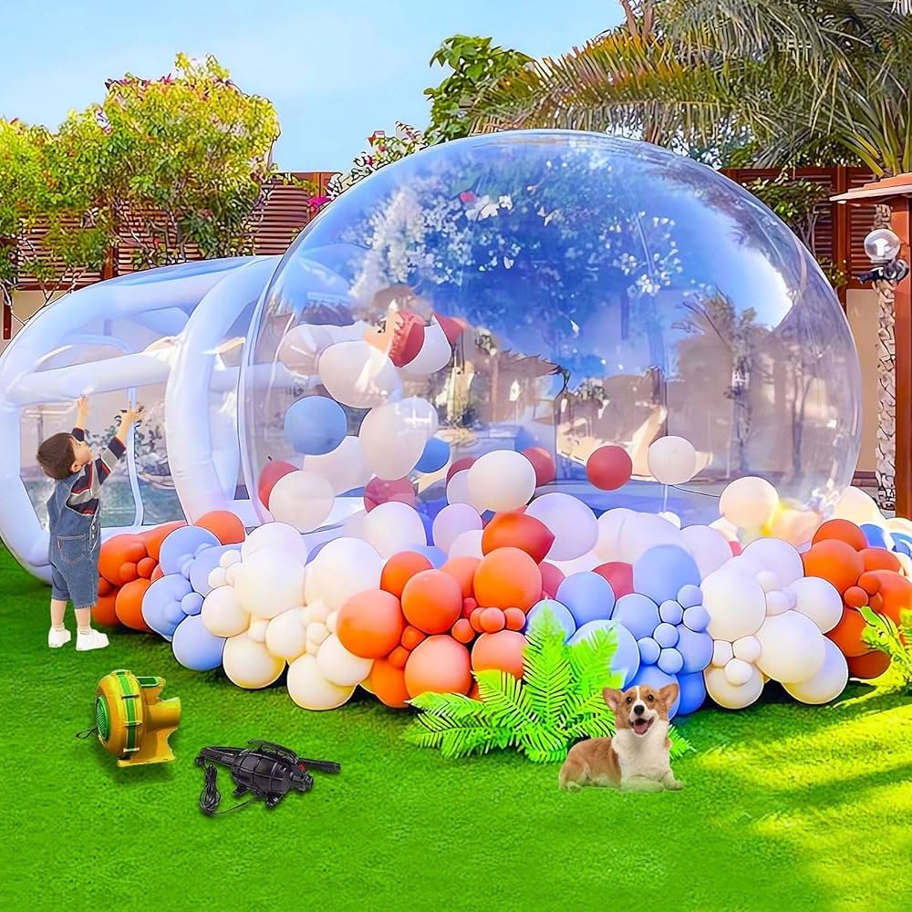 Bubble House event setup 3
